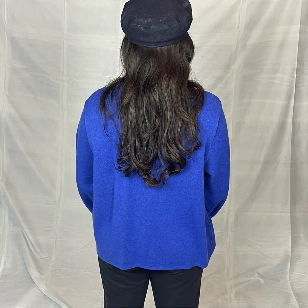 Retro Big Button Sweater - Picture 3 of 3